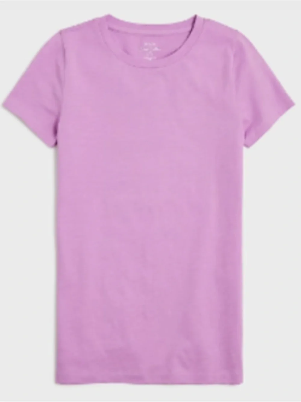 🌴 J.Crew Slub Cotton Tee Purple Short Sleeve T-Shirt Women’s Medium NWT